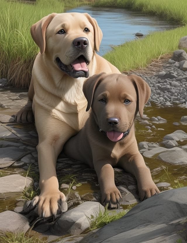 "Las 3 mejores razas de perros según un entrenador profesional" 7 DreamShaper v7 Labrador Retriever REALISTA 1