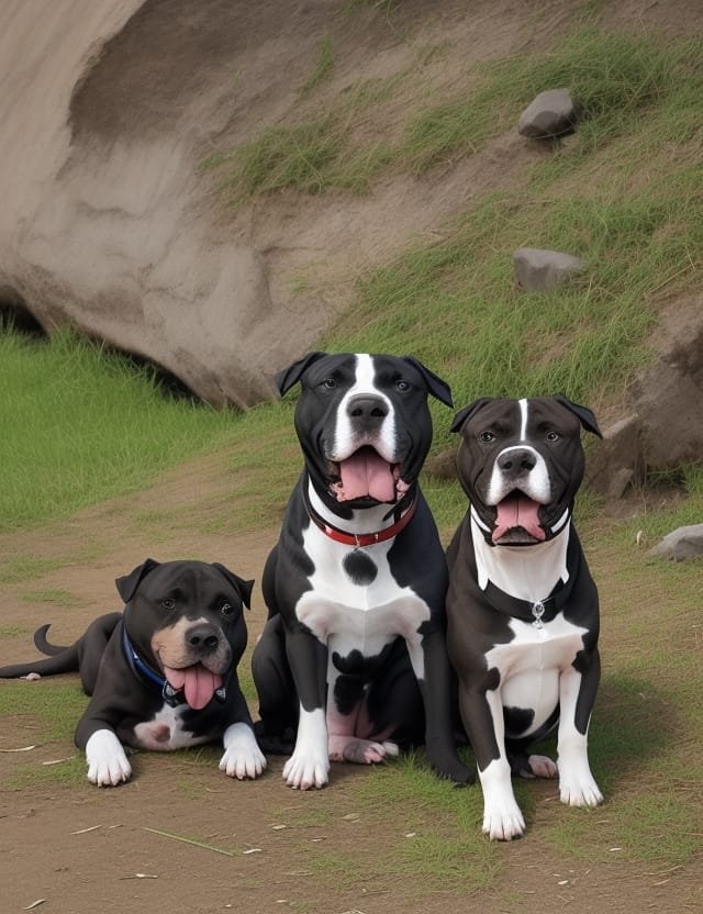 Las tres razas de perros favoritas de un adiestrador canino profesional 5 DreamShaper v7 Razas de perro PITBULL 1 1