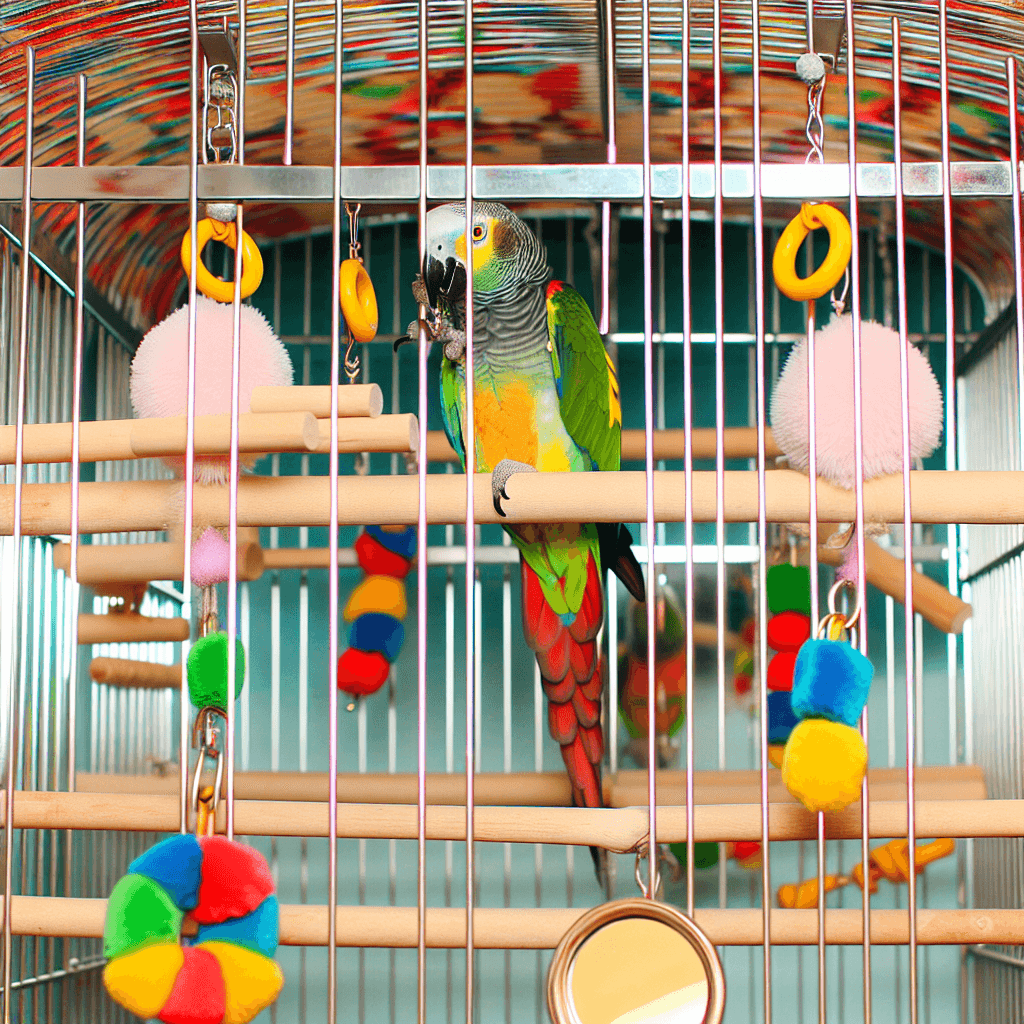 Enriquecimiento ambiental para loros: salud mental y física 3 1743583573