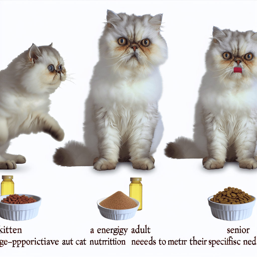 ¿Cuál es la mejor dieta para un Gato Persa según su edad? 2 alimentación del gato persa