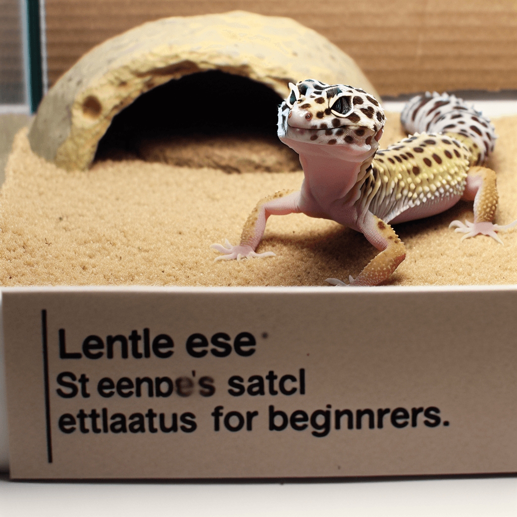 ¿Es el Gecko Leopardo una buena opción para principiantes en reptiles? 7 cuidados del gecko leopardo