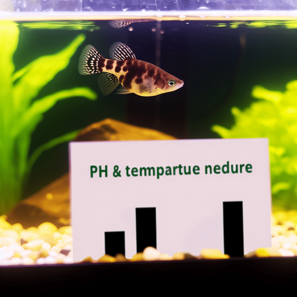 ¿Cuáles son los niveles ideales de pH y temperatura para un acuario con Molly? 2 mantenimiento del acuario con molly