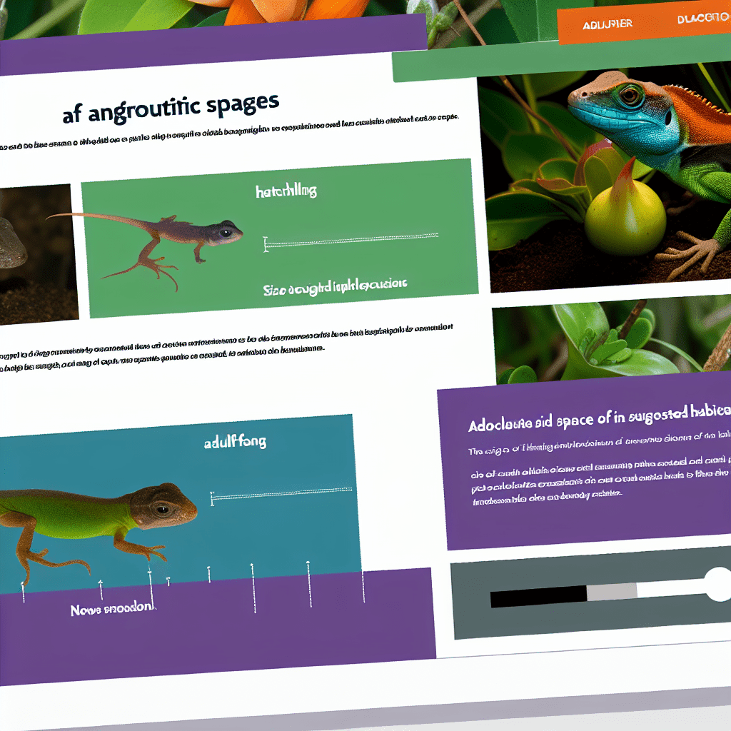 cuanto-crece-un-anolis-y-cuanto-espacio-necesita cuidados del anolis